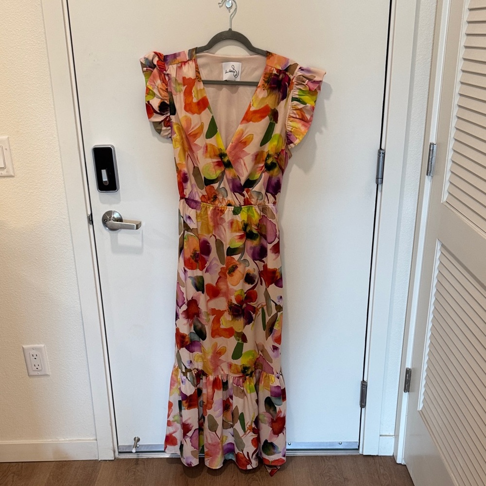 Sam Edelman Multicolor Floral Maxi Dress
